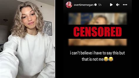 overtime megan leaked pics|Overtime Megan: TikTok star whose private pics leaked online